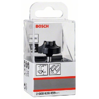 Profilfräser, 6 mm, R1 6,3 mm, D 25,4 mm, L 14 mm, G 46 mm-Beschreibung lesen