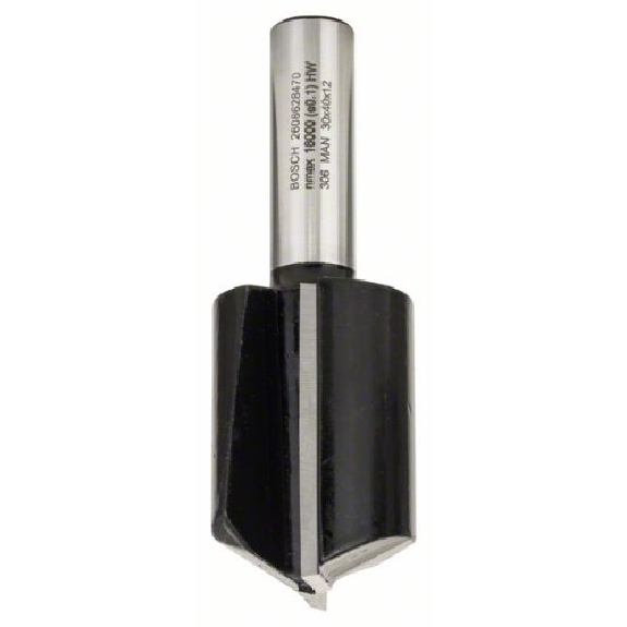 Nutfräser 12 mm, D1 30 mm, L 40 mm, G 81 mm Nutfräser 12 mm, D1 30 mm, L 40 mm, G 81 mm-Beschreibung lesen
