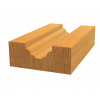 Profilfräser H, 8 mm, R1 2,4 mm, D 12,7 mm, L 12,4 mm, G 46 mm
