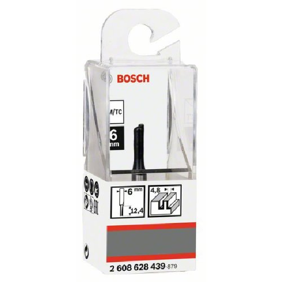 Nutfräser 6 mm, D1 4,8 mm, L 12,4 mm, G 51 mm Nutfräser 6 mm, D1 4,8 mm, L 12,4 mm, G 51 mm-Beschreibung lesen