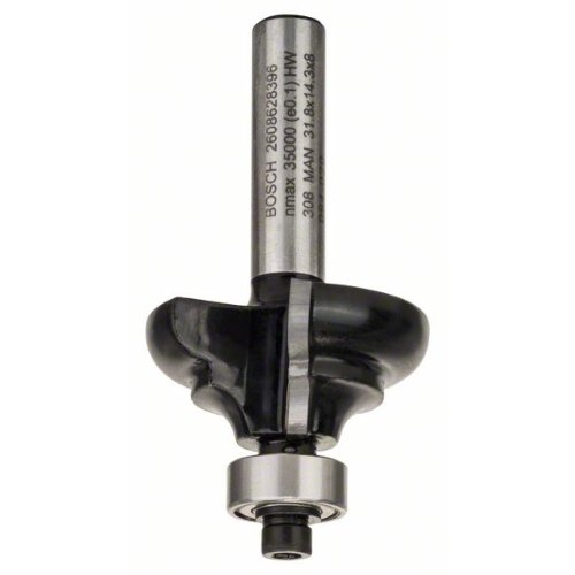 Profilé C, 8 mm, R1 4,8 mm, B 9,5 mm, L 14 mm, G 57 mm-Leggi tutto
