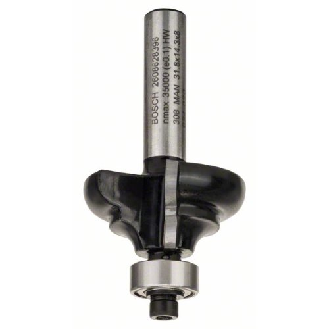 Profilfräser C, 8 mm, R1 4,8 mm, B 9,5 mm, L 14 mm, G 57 mm-Beschreibung lesen