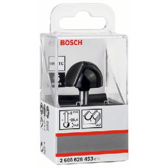 Hohlkehlfräser 6 mm, R1 12,7 mm, D 25,4 mm, L 15,6 mm, G 49 mm-Beschreibung lesen