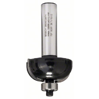 Hohlkehlfräser, 12 mm, R1 12 mm, D 36,7 mm, L 16 mm, G 70 mm-Beschreibung lesen