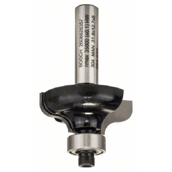 Profilfräser G, 8 mm, R1 4,8 mm, D 31,8 mm, L 12,4 mm, G 54 mm Profilfräser G, 8 mm, R1 4,8 mm, D 31,8 mm, L 12,4 mm, G 54 mm-Beschreibung lesen