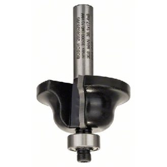 Profilfräser B, 8 mm, R1 6,3 mm, B 12,7 mm, L 17 mm, G 61 mm-Beschreibung lesen