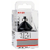 Fase-/Bündigfräser 1/4", D1 34,9 mm, B 13 mm, L 14,6 mm, G 56 mm, 45°