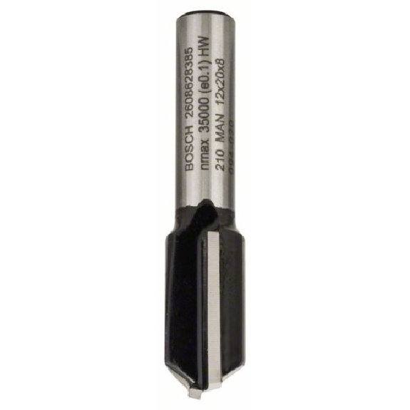 Nutfräser 8 mm, D1 12 mm, L 20 mm, G 51 mm Nutfräser 8 mm, D1 12 mm, L 20 mm, G 51 mm-Beschreibung lesen