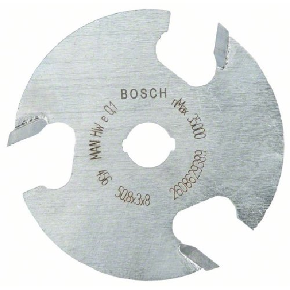Scheibennutfräser, 8 mm, D1 50,8 mm, L 3 mm, G 8 mm Scheibennutfräser, 8 mm, D1 50,8 mm, L 3 mm, G 8 mm-Beschreibung lesen