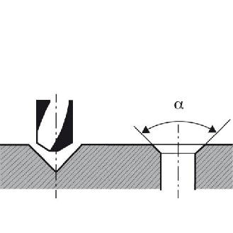 Anbohrer NC DIN 1835 B HSSCo 6,00mm 120 Grad-Beschreibung lesen