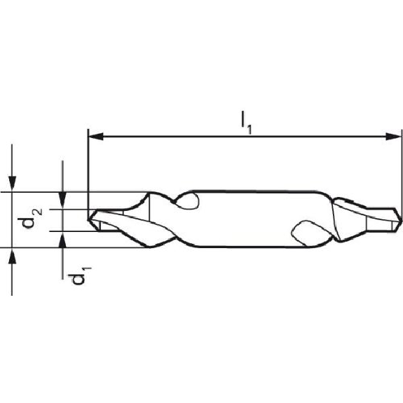Zentrierbohrer DIN 333 R HSS 3,15mm Zentrierbohrer DIN 333 R HSS 3,15mm-Beschreibung lesen