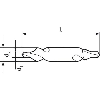 Zentrierbohrer DIN 333 R HSS 3,15mm Zentrierbohrer DIN 333 R HSS 3,15mm