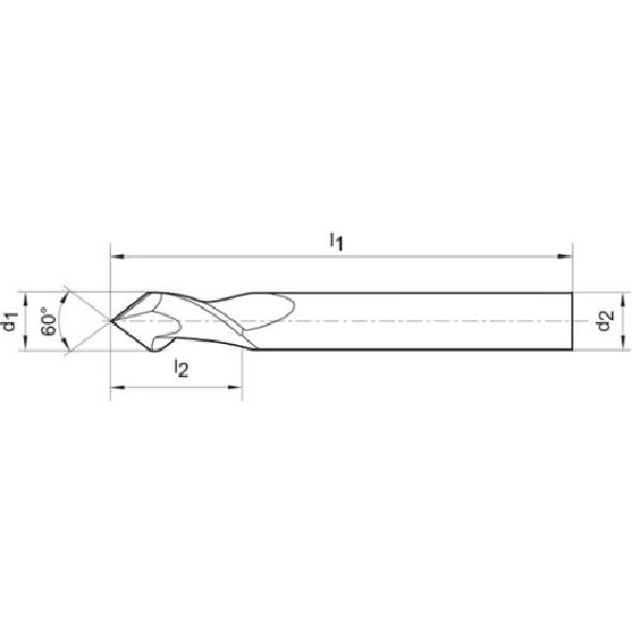 Multifunktionswerkzeug VHM 3,0mm 60 Grad Multifunktionswerkzeug VHM 3,0mm 60 Grad-Beschreibung lesen