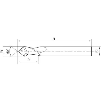 Multifunktionswerkzeug VHM 8,0mm 60 Grad-Beschreibung lesen