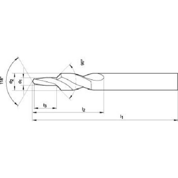 Kurzstufenbohrer HSS M3 DL 90G.-Beschreibung lesen
