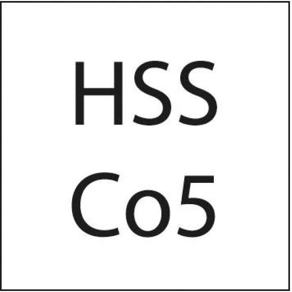 Anbohrer NC DIN 1835 B HSSCo 5,00 mm 90 Grad TiN-Beschreibung lesen