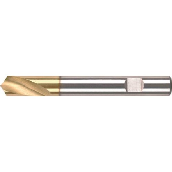 Anbohrer NC DIN 1835 B HSSCo 5,00 mm 90 Grad TiN-Beschreibung lesen