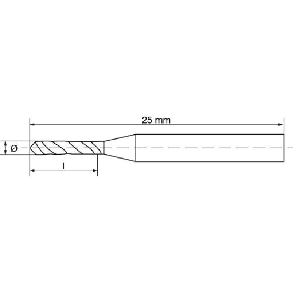 Kleinstbohrer DIN 1899 A HSSE 0,80 mm Kleinstbohrer DIN 1899 A HSSE 0,80 mm-Beschreibung lesen