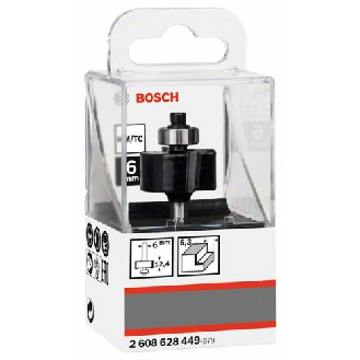 Falzfräser 6 mm, D1 25,4 mm, L 12,4 mm, G 54 mm-Beschreibung lesen