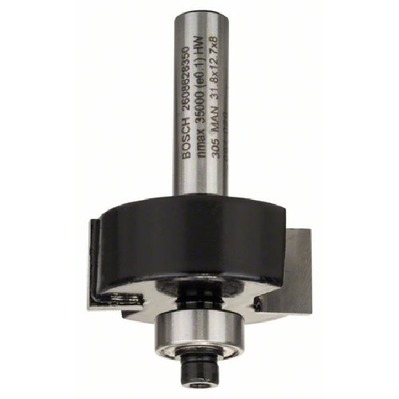 Falzfräser, Standard for Wood, 8 mm, B 9,5 mm, D 31,8 mm, L 12,5 mm, G 54 mm-Beschreibung lesen