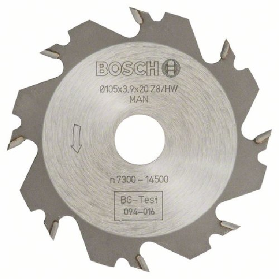 Scheibenfräser, 8, 20 mm, 4 mm-Beschreibung lesen