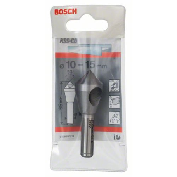Querlochsenker HSS-E, 21 mm, 10 - 15, 65 mm, 10 mm Querlochsenker HSS-E, 21 mm, 10 - 15, 65 mm, 10 mm-Beschreibung lesen