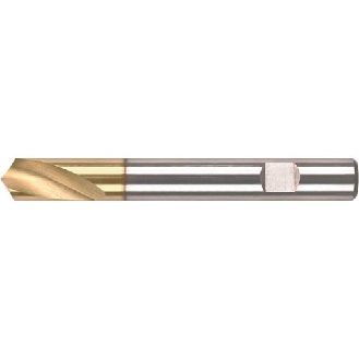 Anbohrer NC DIN 1835 B HSSCo 8,00 mm TiN 120 Grad-Beschreibung lesen