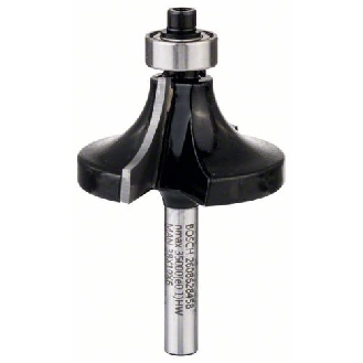 Abrundfräser 6 mm, R1 12,7 mm, D 38,1 mm, L 18,6 mm, G 60 mm-Beschreibung lesen
