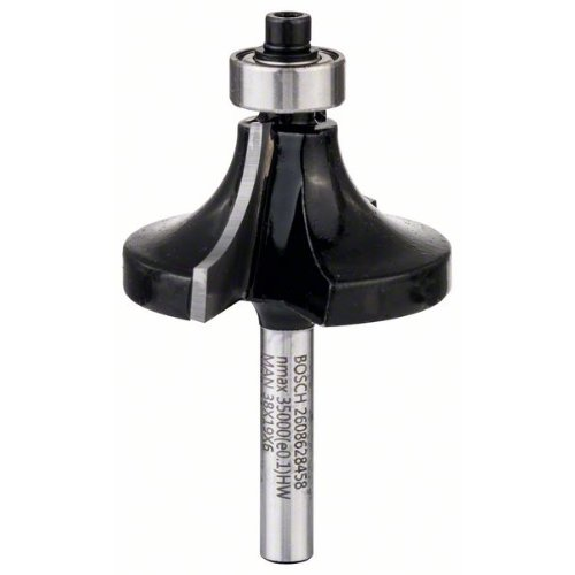 Abrundfräser 6 mm, R1 12,7 mm, D 38,1 mm, L 18,6 mm, G 60 mm Abrundfräser 6 mm, R1 12,7 mm, D 38,1 mm, L 18,6 mm, G 60 mm-Beschreibung lesen