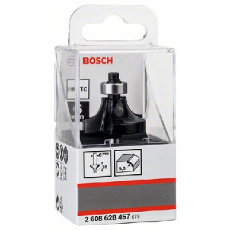 Abrundfräser 6 mm, R1 9,5 mm, D 31,8 mm, L 16,2 mm, G 57 mm-Beschreibung lesen