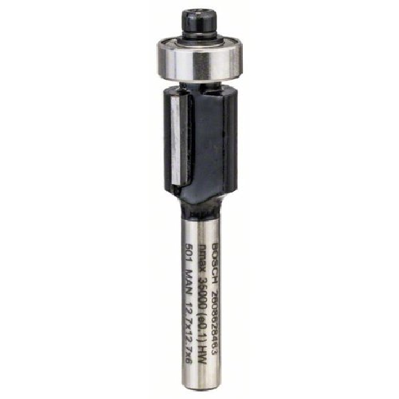 Bündigfräser 6 mm, D1 12,7 mm, L 12,7 mm, G 56 mm-Beschreibung lesen