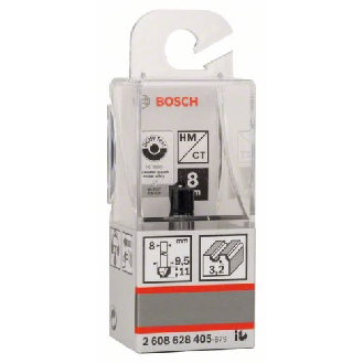 Viertelstabfräser, 8 mm, R1 3,2 mm, D 9,5 mm, L 10,2 mm, G 41 mm-Beschreibung lesen