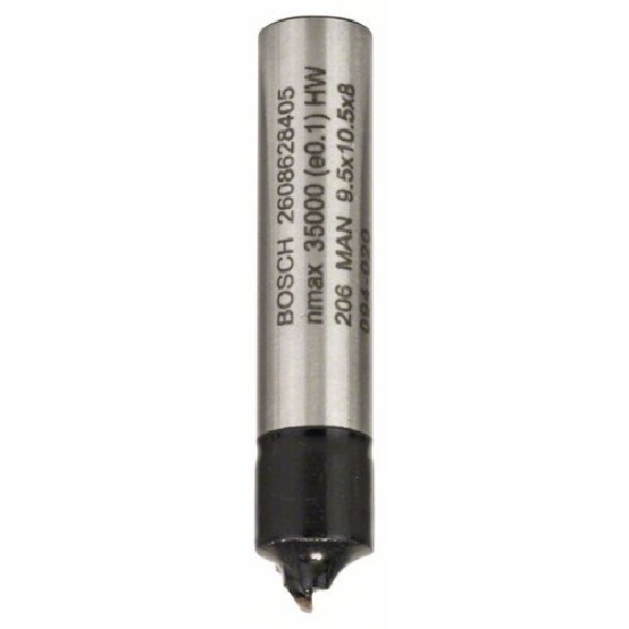 Viertelstabfräser, 8 mm, R1 3,2 mm, D 9,5 mm, L 10,2 mm, G 41 mm Viertelstabfräser, 8 mm, R1 3,2 mm, D 9,5 mm, L 10,2 mm, G 41 mm-Beschreibung lesen