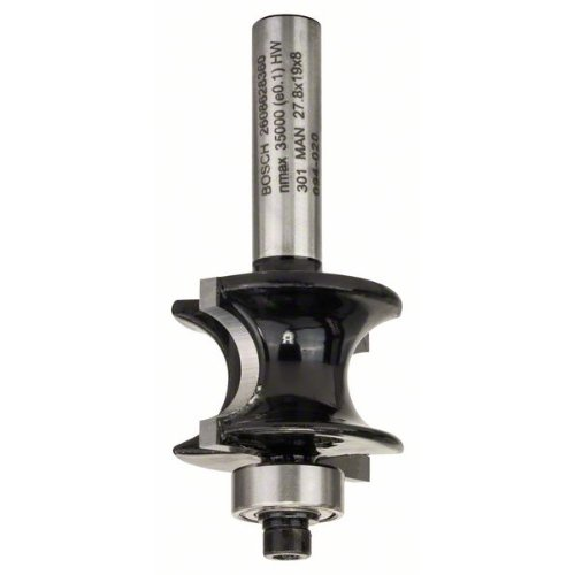 Halbstabfräser, 8 mm, 6 mm, 19 mm, 63 mm-Beschreibung lesen