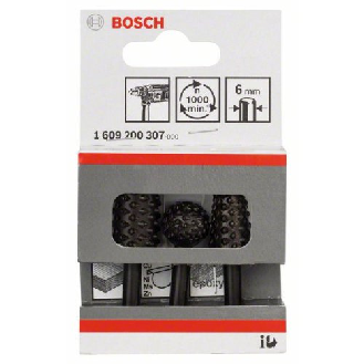 Freihandfräser-Set, 6 mm-Schaft, 3-teilig, 16 - 16 -7 mm-Beschreibung lesen