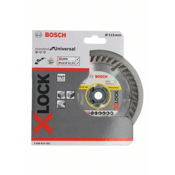 X-LOCK Trennscheibe Standard for Universal, D 115 mm-Beschreibung lesen