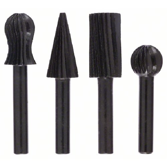 Freihandfräser-Set für Bohrmaschinen, 4-teilig, 6 mm, 13 mm Freihandfräser-Set für Bohrmaschinen, 4-teilig, 6 mm, 13 mm-Beschreibung lesen