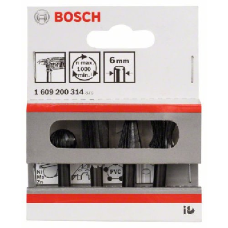 Freihandfräser-Set für Bohrmaschinen, 4-teilig, 6 mm, 13 mm-Beschreibung lesen