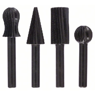 Freihandfräser-Set für Bohrmaschinen, 4-teilig, 6 mm, 13 mm-Beschreibung lesen