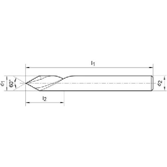 VHM Gravierfräser WN 6,0mm 60 Grad-Beschreibung lesen