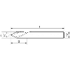 VHM Gravierfräser WN 3,0mm 60 Grad VHM Gravierfräser WN 3,0mm 60 Grad