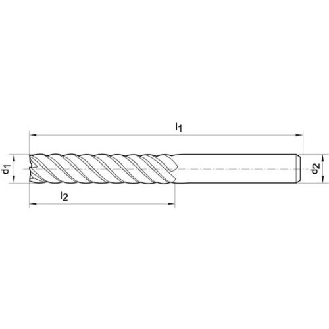 Mehrzweckfräser WN VHM TiALN 12,0mm HA Z 6-Beschreibung lesen