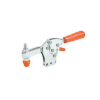 Horizontalspanner 112 Edelstahl mit Sicherheitsverriegelung mit senkrechtem Fuß Druckkraft 850N
