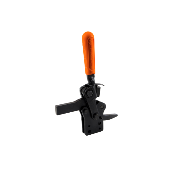 Pince verticale 242 Bras de maintien solide et verrouillage de sécurité avec base verticale Force de pression 2000N Bras 130mm-Leggi tutto