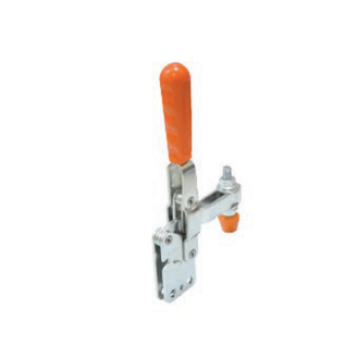 Vertikalspanner 212 Edelstahl mit senkrechtem Fuß Druckkraft 1200N-Beschreibung lesen