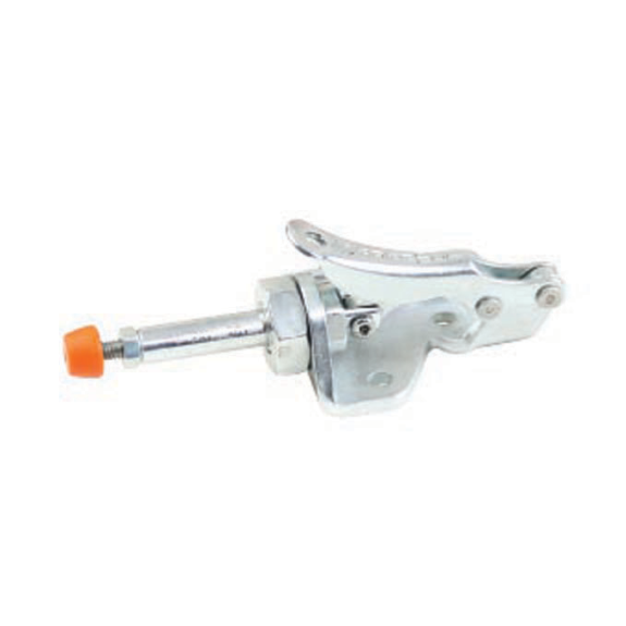 Schubstangenspanner 511 Edelstahl Griff aus Metall mit waagerechtem Fuß Druckkraft 550N-Beschreibung lesen