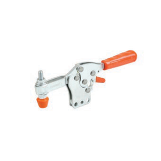 Horizontalspanner 112 Edelstahl mit Sicherheitsverriegelung mit senkrechtem Fuß Druckkraft 1000N-Beschreibung lesen