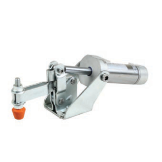 Pneumatikspanner 611 mit waagerechtem Fuß Druckkraft 750N-Beschreibung lesen