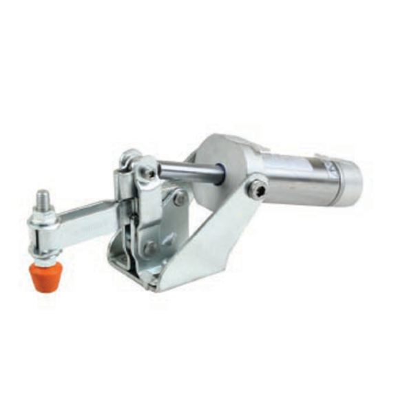 Pneumatikspanner 611 mit waagerechtem Fuß Druckkraft 600N-Beschreibung lesen