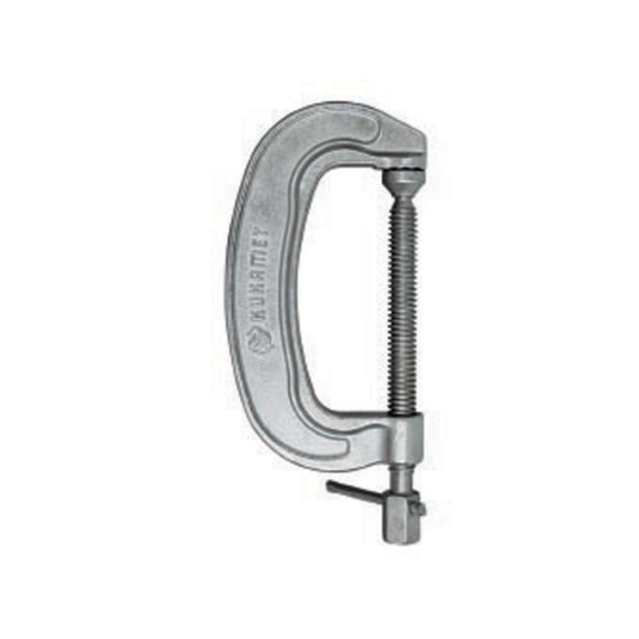 Schnellspanner 831 0-90mm Verzinkt Schraubzwingenart mit waagerechtem Fuß Druckkraft 8000N-Beschreibung lesen